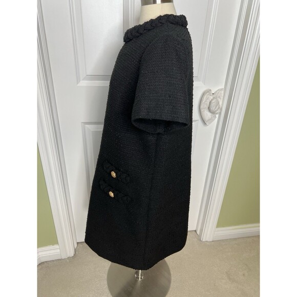 Tuckernuck Black Jackie Tweed Career Business Wear Work Shift Dress Size XL - Picture 8 of 14